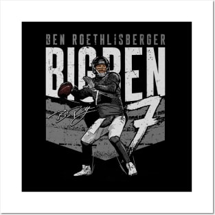 Ben Roethlisberger Pittsburgh Big Ben Stadium Posters and Art